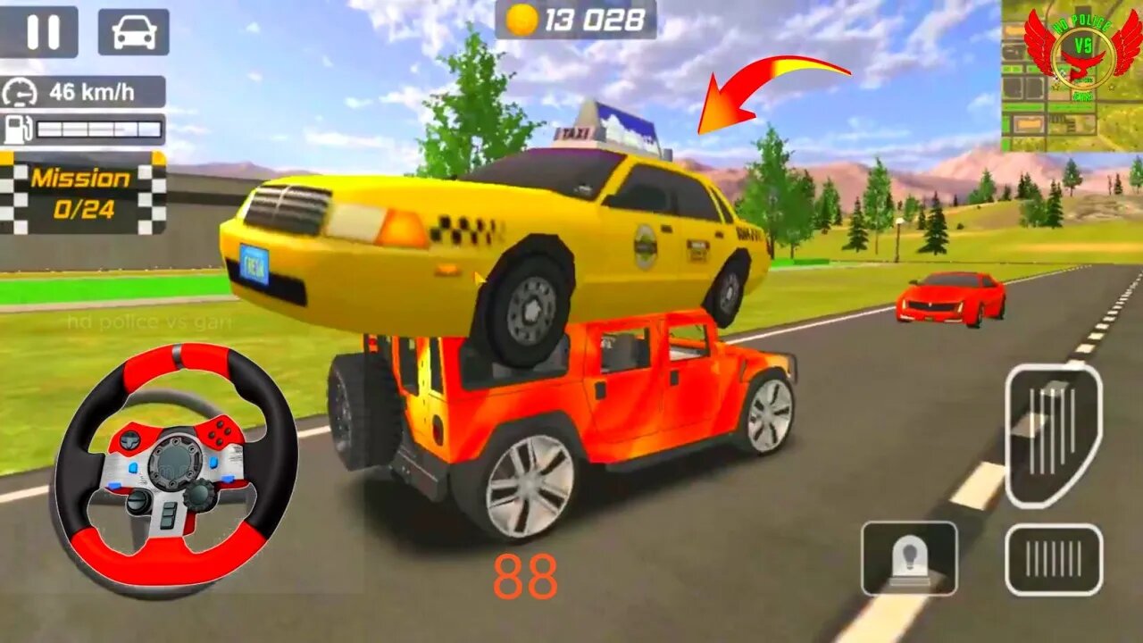 HD police vs gari game #786 police Gameplay Best Car Games Drift Gari Driving 2023 Android