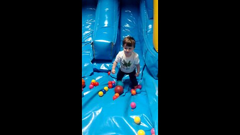 Inflatable slide!