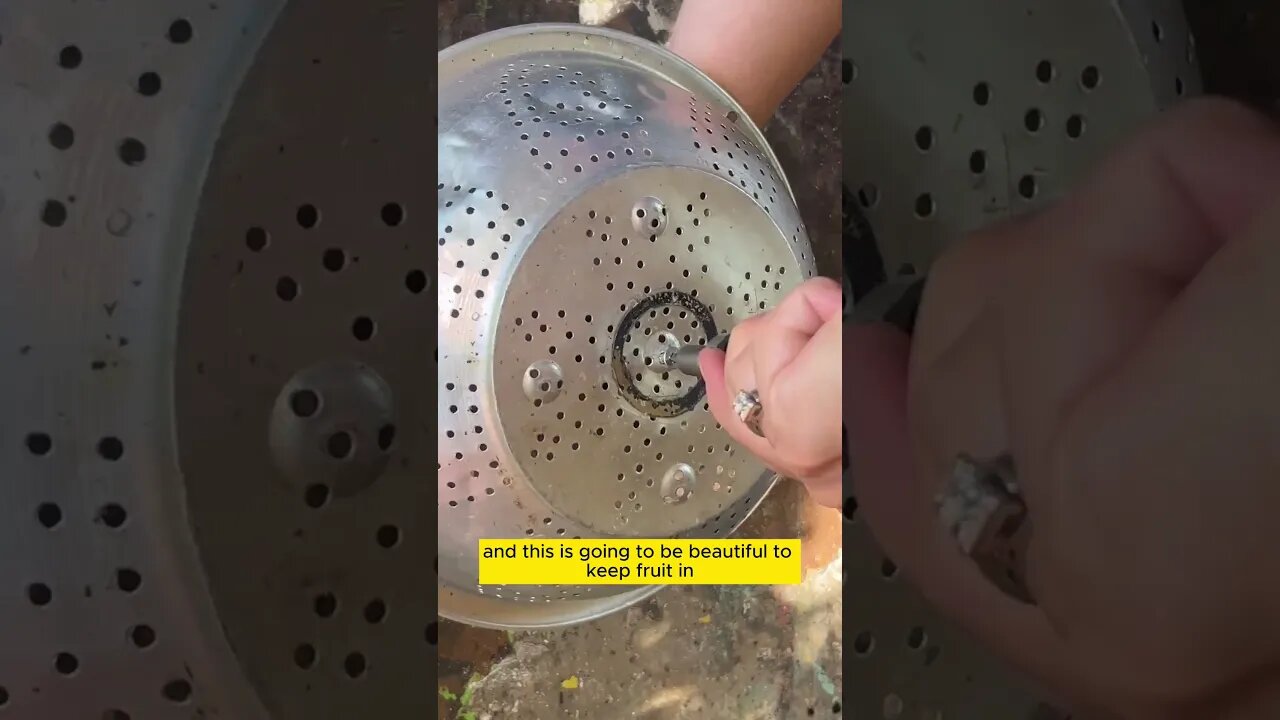 ♻️ Hidden Gems Unveiled: Upcycling Dump Finds - Strainer and Shovel! 🌟 DIY Rebirth 🛠️