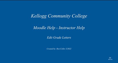 Moodle 3.8+ Edit Grade Letters
