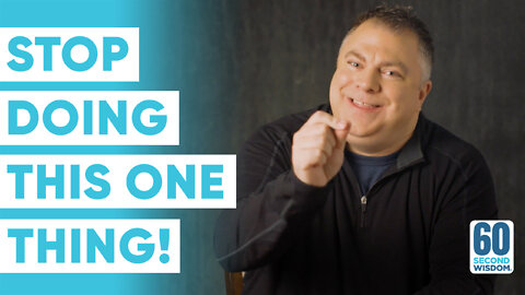 This One Habit is Ruining Your Life! - Matthew Kelly - 60 Second Wisdom