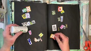 #42 Art Journal 2023- It's Dark!
