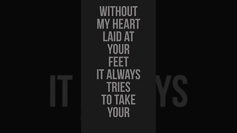 At Your feet #adoration