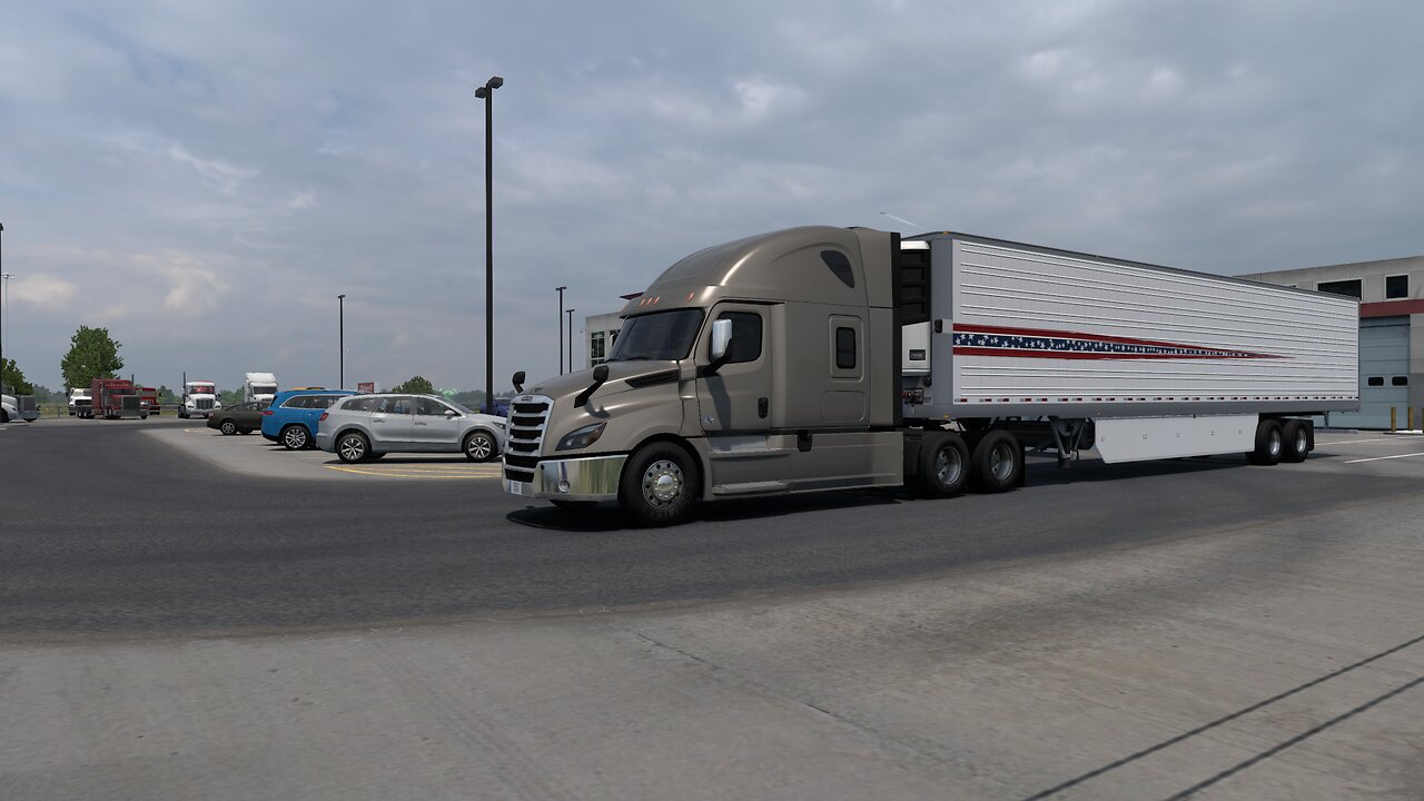 American Truck Simulator / Left Lane Custom Chrome 1 year Anniversary convoy.