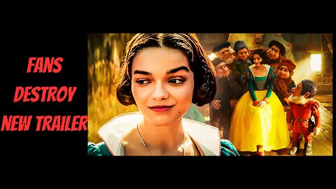 'Disney's 'Snow White' Live Action Trailer Gets DESTROYED By Fans!'