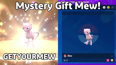 Claim Your Own Mew in Pokemon Scarlet and Violet!