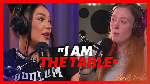 Delusional Woman Claims She's The Table