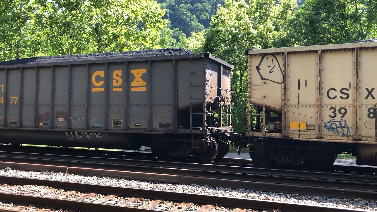 Thurmond West Virginia coal train