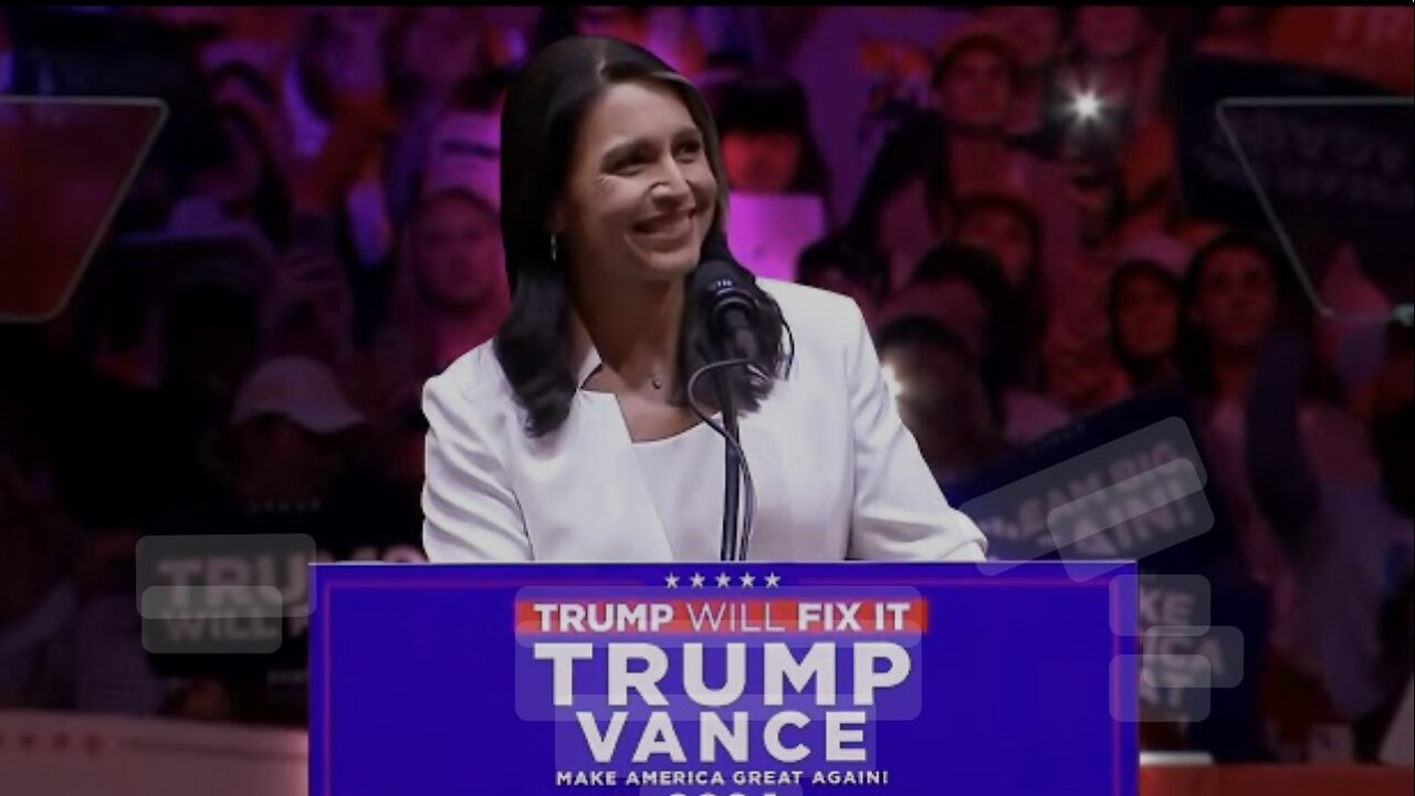 Tulsi Gabbard Full Speech at Madison Square Garden Trump Rally (October 27, 2024)