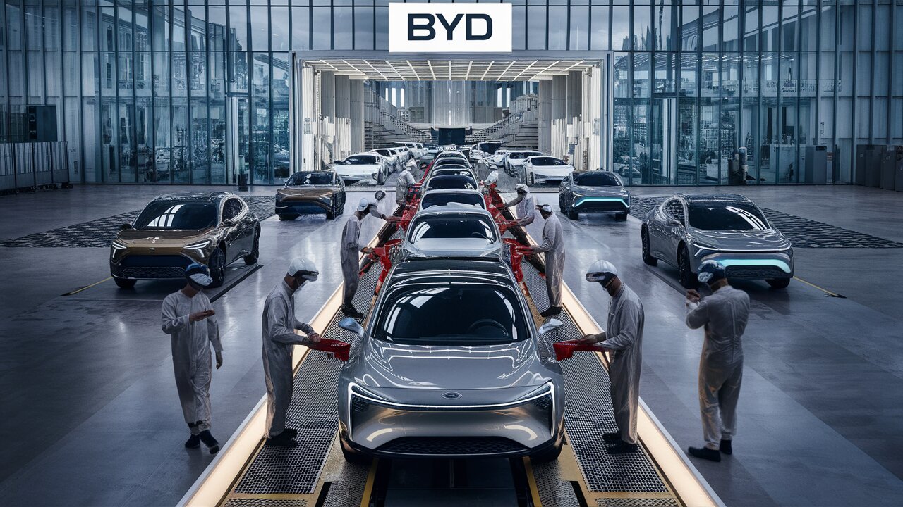 The Rise of BYD: China's Electric Car Giant
