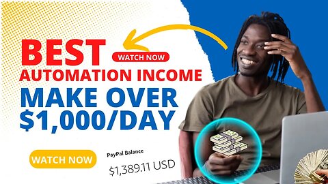 MAKE $1000 A Day With AUTOMATION Income, Free Traffic for Affiliate Marketing, CLICKBANK