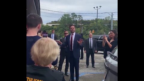 BREAKING: Primanti Bros Refused to let JD Vance in to Greet his Supporters!