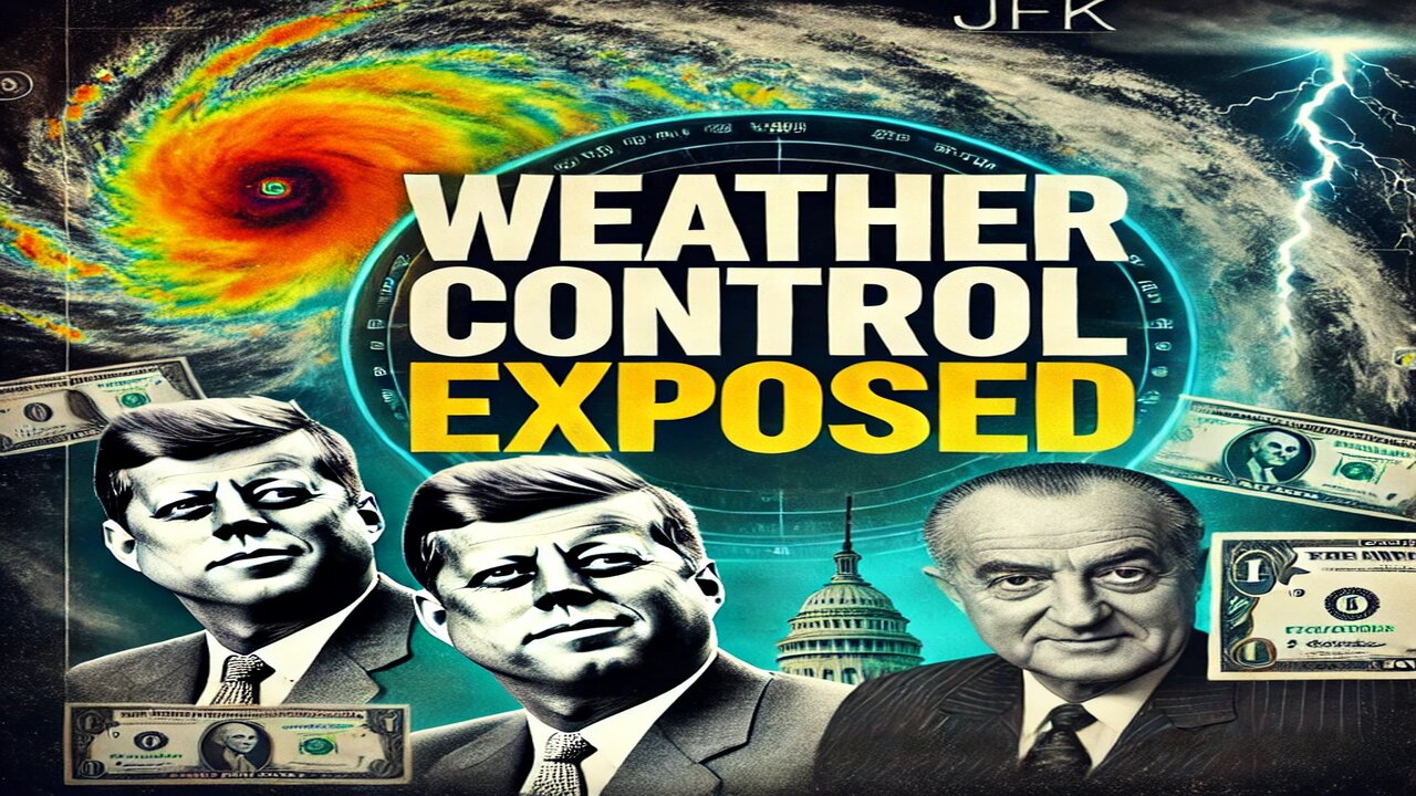 "Weather Control Exposed: Biden Denial vs. JFK, LBJ & Misused FEMA Funds"