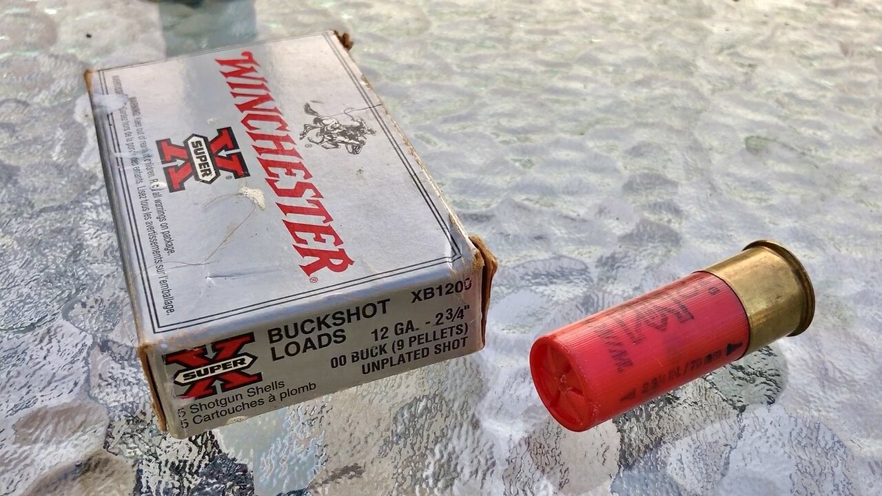 Vintage Winchester Super X 12 Gauge 9 Pellet 00 Buck - Breakdown