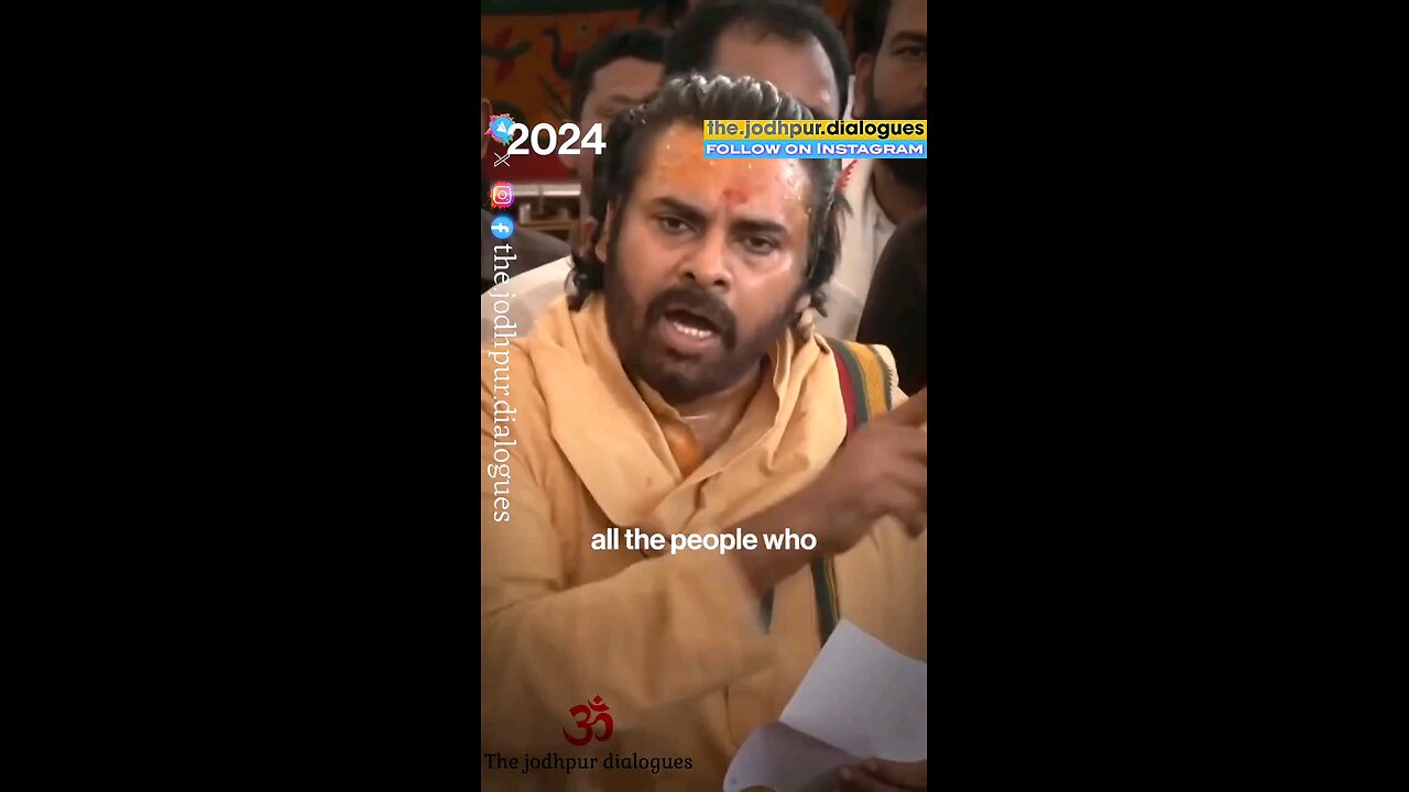 When Andhra Pradesh Deputy CM Pawan Kalyan urged the film industry to avoid discussing the Tirupati