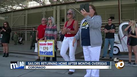 Helicopter squadron returning home after months overseas