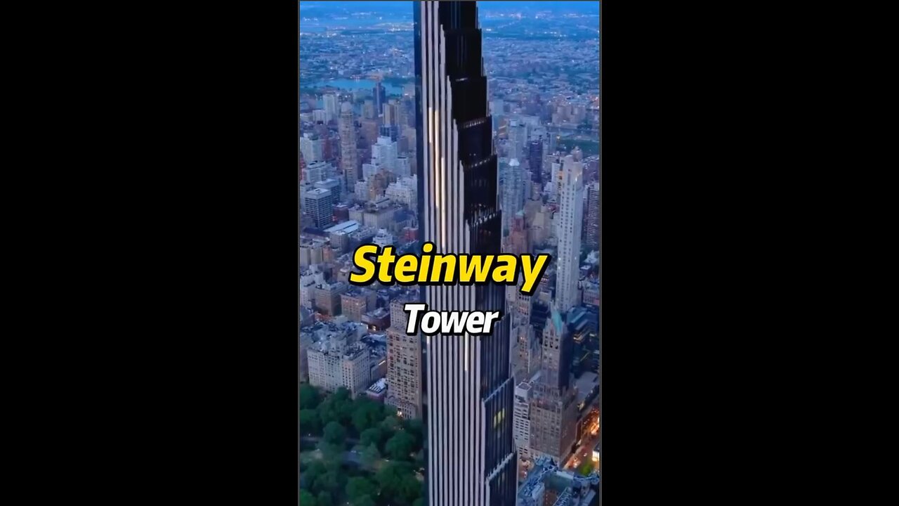 "The Steinway Tower: A Glimpse of Architectural Majesty"