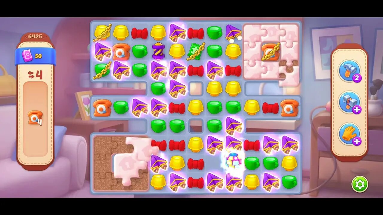 Playrix Homescapes Gameplay Walkthrough Level 6425