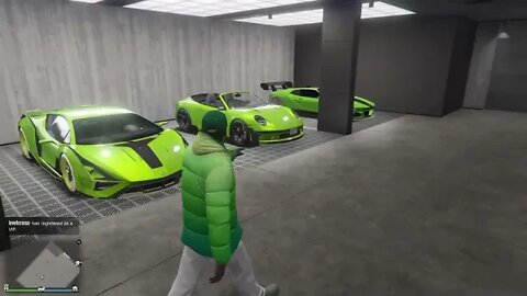 Gta5 My Green room..