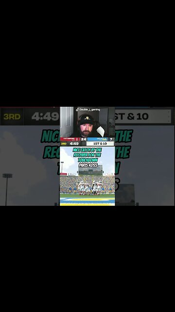 Paris Ross started off well but this happened in NCAA Football 23