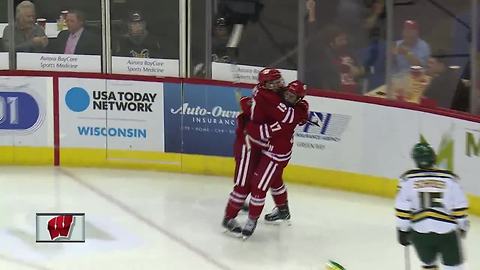 Badgers split weekend series in Green Bay