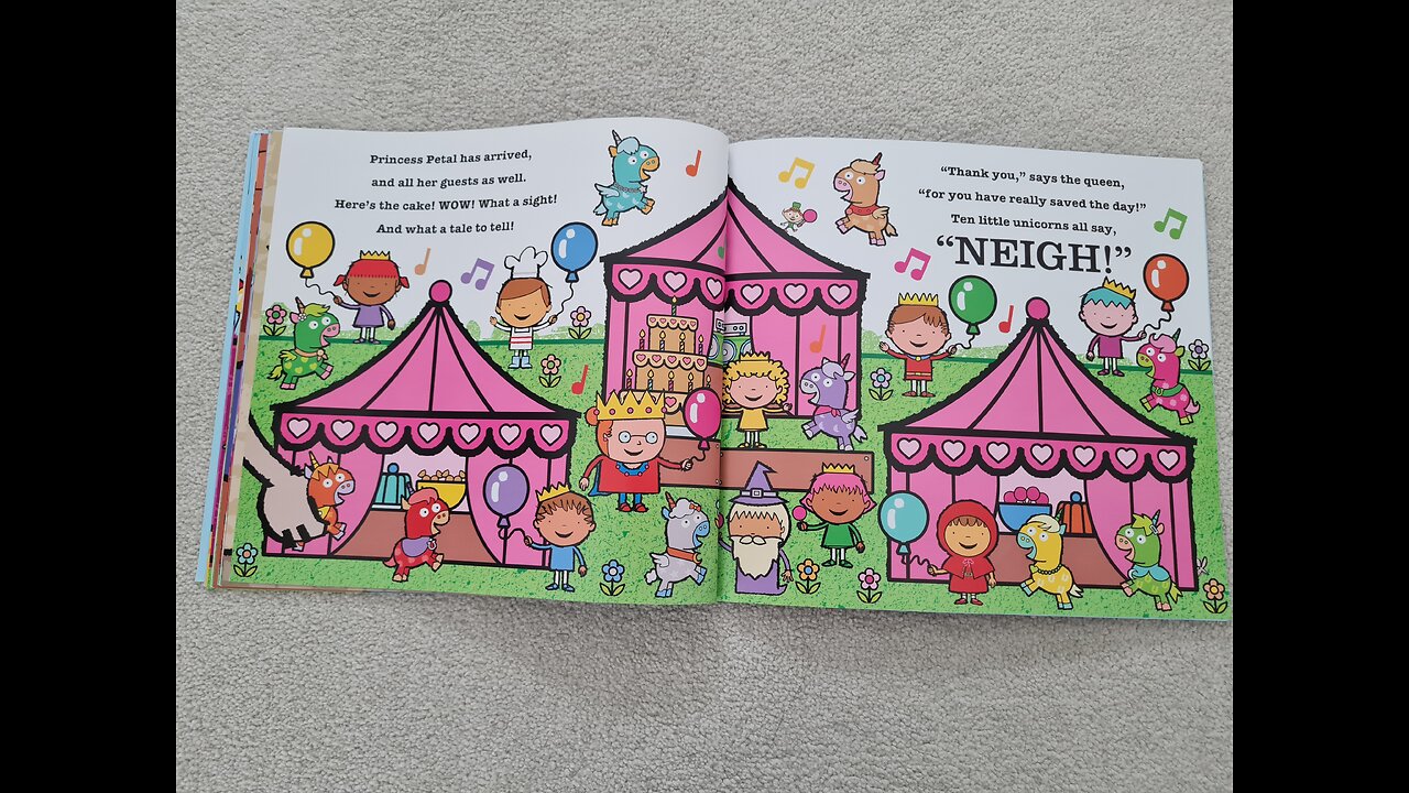 Ten Little Unicorns Reading/ Story telling