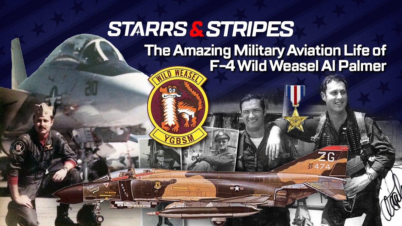 The Amazing Military Aviation Life of F-4 Wild Weasel Al Palmer