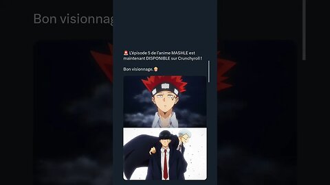 L’épisode 5 de l’anime MASHLE est maintenant DISPONIBLE sur Crunchyroll !
