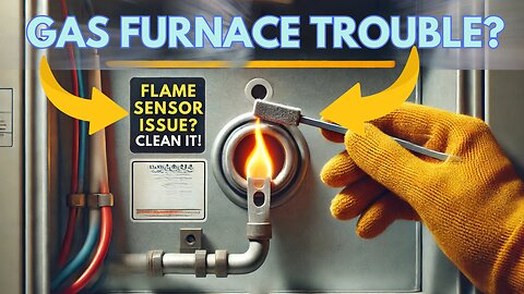 Gas Furnace Trouble? Clean the Flame Sensor, May Be the Trick
