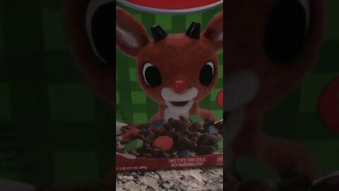Rudolph The Red Nosed Reindeer Cereal #Shorts 🎄