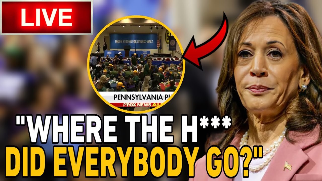 Kamala Harris LOSES TEMPER & ENDED RALLY Early After It Was NO MORE Than 100 People In The CROWD