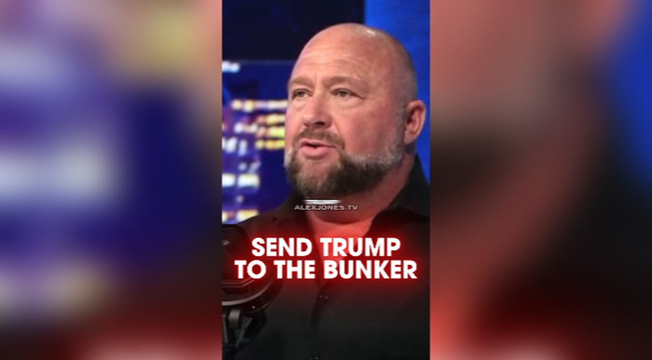 Alex Jones: Get To The Bunker, Survive To Save America, Trump - 9/15/24
