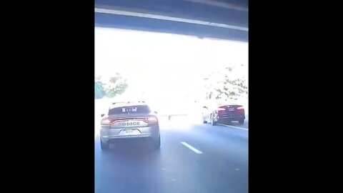 Instant Karma Police for Bad Driver - Convenient Cop #shorts