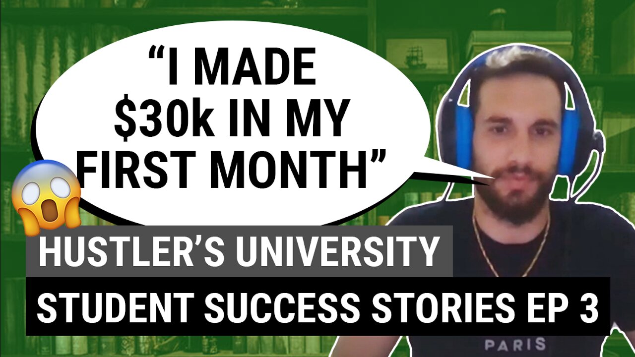 "I Made $30k in My First Month" HU Student Review Ep. 3