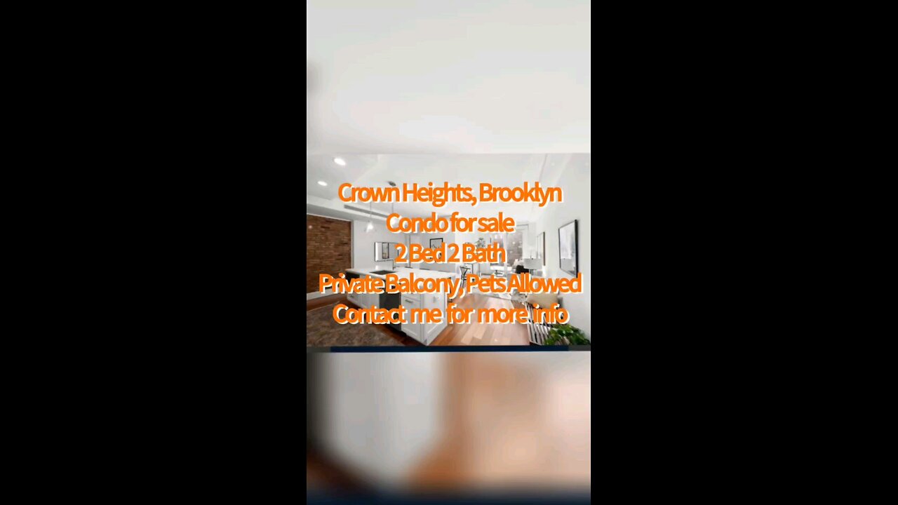 ONLY 1 CONDO LEFT in this renovated townhouse in Crown Heights Brooklyn New York City | 2 Bed 2 Bath