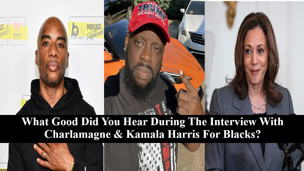Tommy Sotomayor Reviews Interview Between Kamala Harris & Charlamagne On Her Pitch To Black Voters!