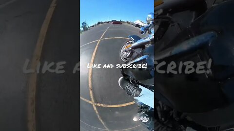 Slow speed maneuverability! #shorts #harleydavidson #motorcycle #freedom