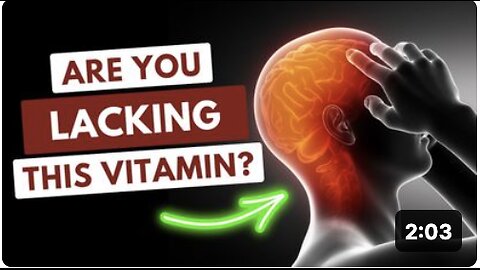 Headaches, Weak Memory, and Fatigue? You Might Have This Deficiency!