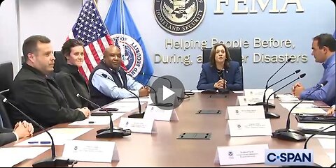Kamala at FEMA refuses to take questions about her failed response to Hurricane Helene