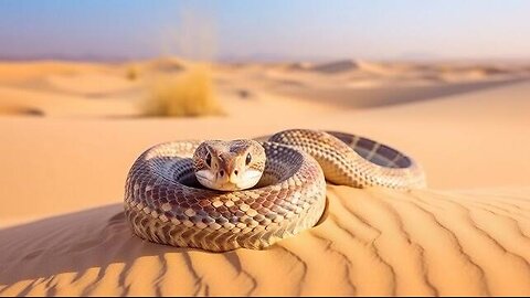#Desert #Snake_attacking_mood.....