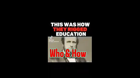 Who and how they rigged education system