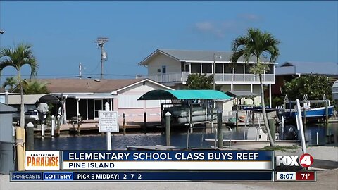 Elementary students invest money in our local waterways