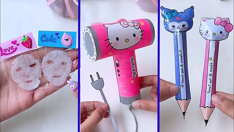 Creative DIY Paper Crafts | Easy Miniature Projects for School | Home by Tonni Art and Craft
