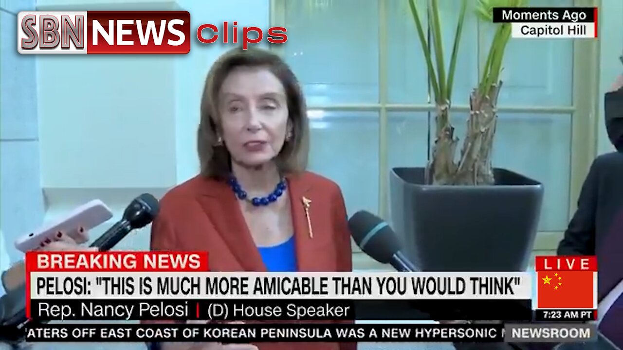 Triggered: Watch How Quickly Pelosi Goes From "Phony Smile" to “Demonic Glare” - 4198