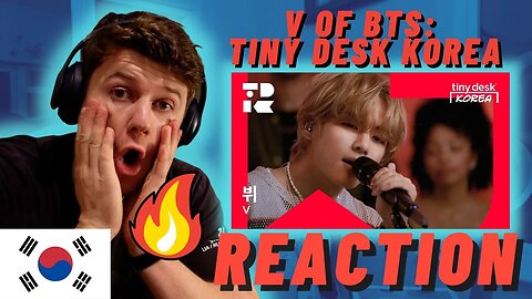 V of BTS: Tiny Desk Korea - IRISH REACTION!!