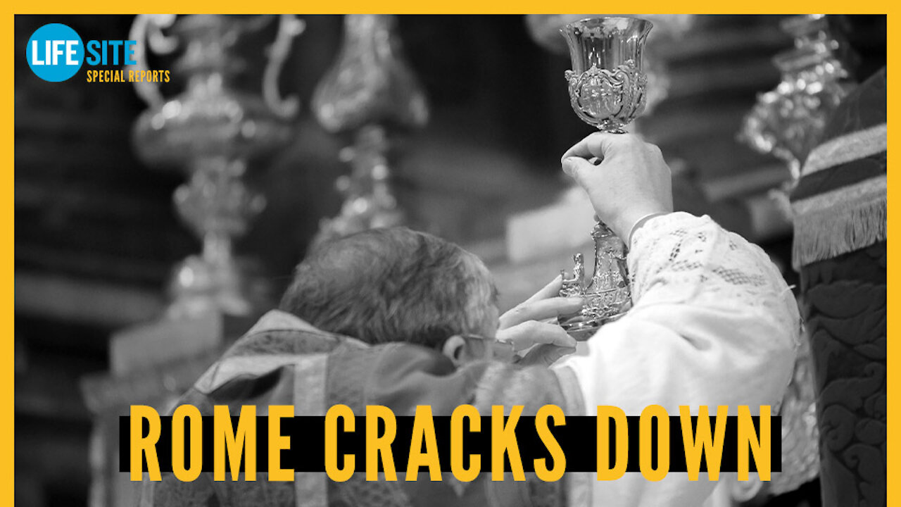 Rome cracks down on The Latin Mass: an interview with Robert Moynihan