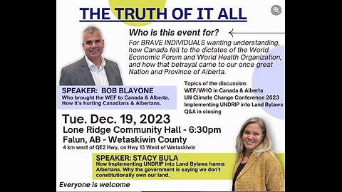 The Truth Of It All, Dec 19, 2023