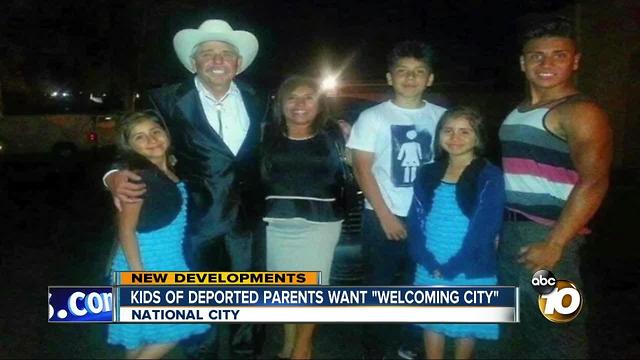 Children of deported parents want National City to be welcoming.