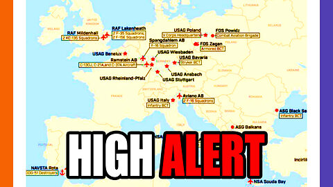 US Bases In Europe On HIGH ALERT