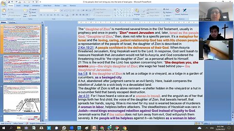 Ps Suzy Antoun-The daughter of Zion